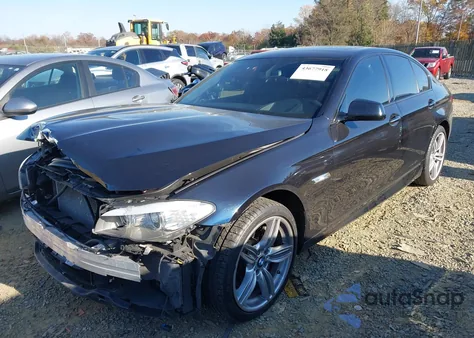 2013 BMW 535I xDrive из США, поврежденный, VIN WBAFU7C55DDU73998